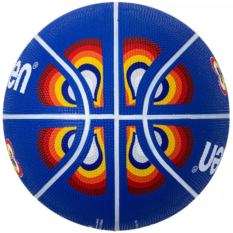 Minge basket Molten B7C1600-M3P / Marimea 7 / Albastru-galben-rosu photo 2