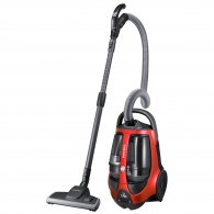 Aspirator cu container Samsung VCC88E0H3R, 1500 W, 81 dB, Negru cu rosu thumbnav 1