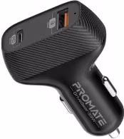 Зарядное устройство авто. для телефона Promate DriveGear 33W Black