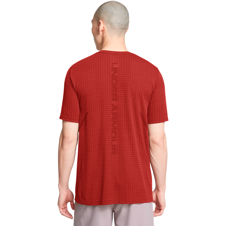 Tricou bărbătesc Under Armour Vanish Seamless Grid SS XXL Rosu photo 3