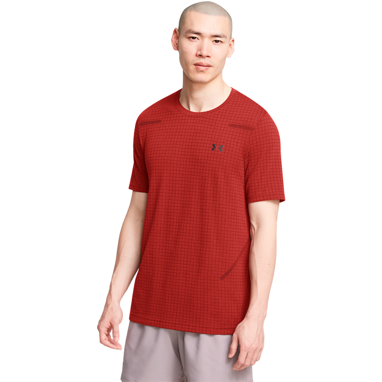 Tricou bărbătesc Under Armour Vanish Seamless Grid SS XXL Rosu photo 4