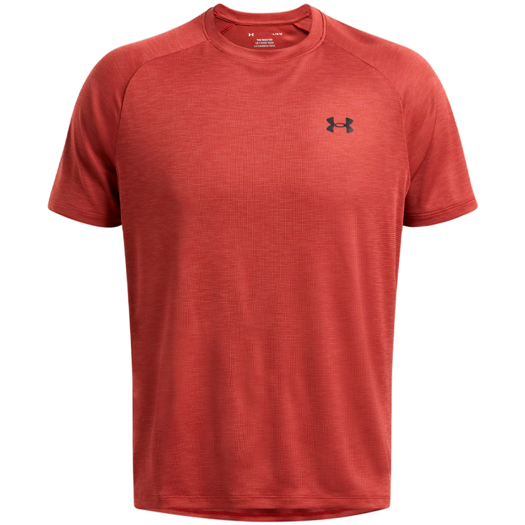 Tricou bărbătesc Under Armour UA Tech Textured SS L Rosu photo 1 Tricou bărbătesc Under Armour UA Tech Textured SS L Rosu photo 1
