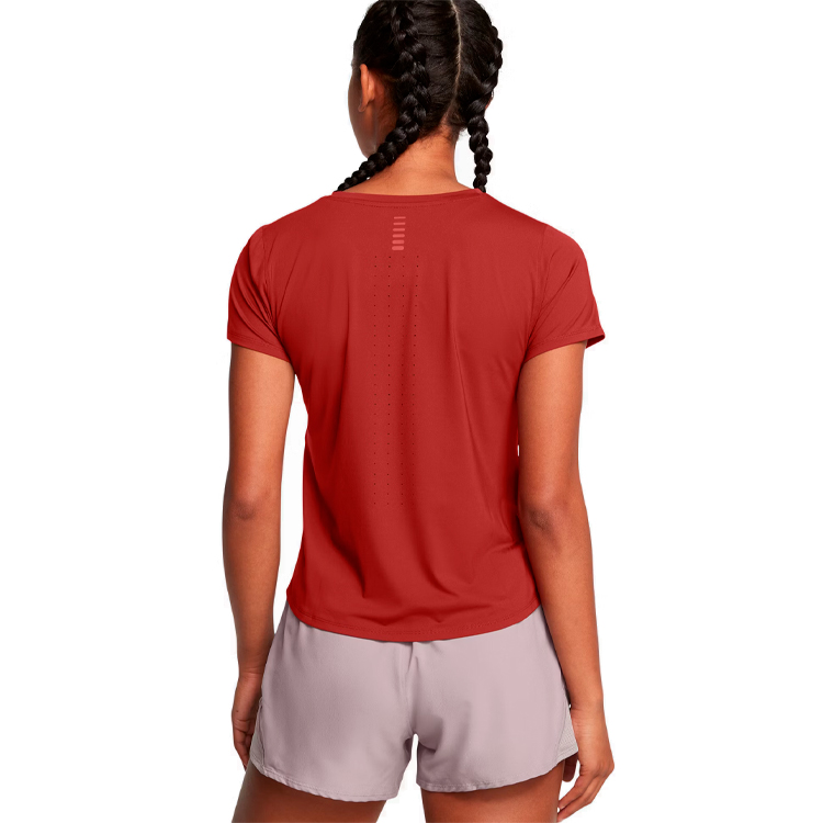 Tricou Under Armour UA Launch Elite Shortsleeve / Femei / L / Rosu photo 4