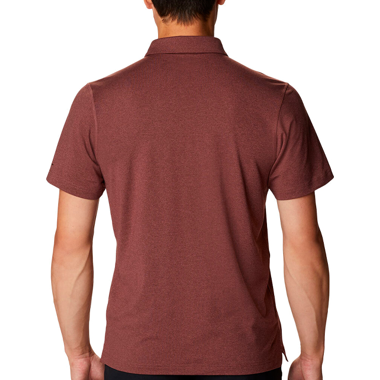  Polo pt bărbați Columbia Tech Trail Polo S Bordo  photo 2