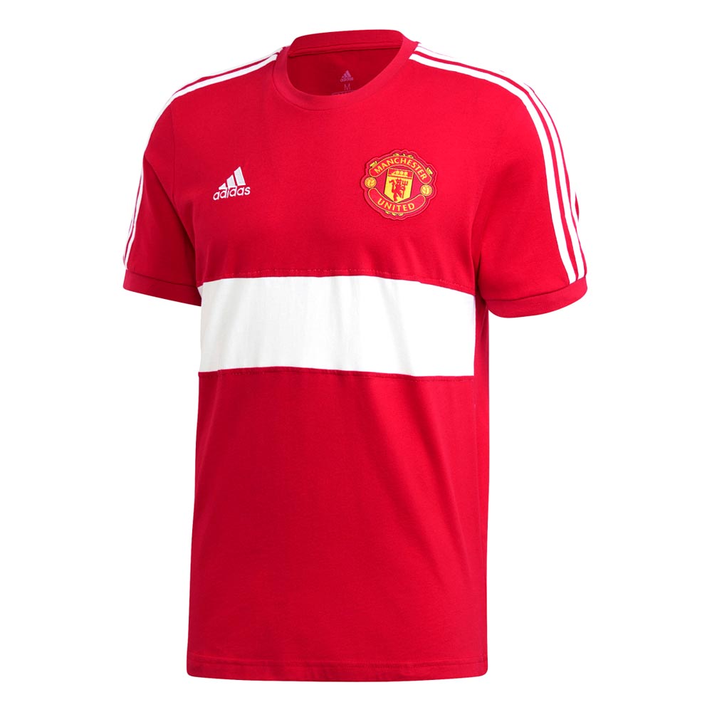 Tricou bărbătesc Adidas MUFC 3S TEE S Rosu photo 1