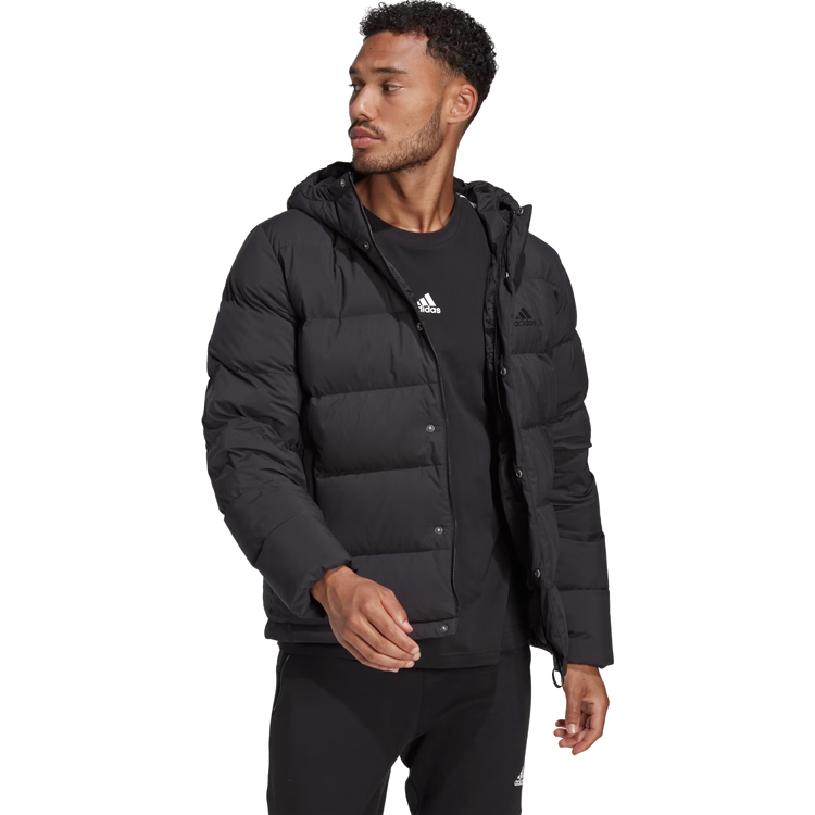 Куртка мужская Adidas Helionic Ho Jkt S Черный photo 5
