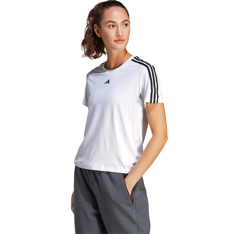 Tricou Adidas TR-ES 3S T / Femei / S / Alb photo 3