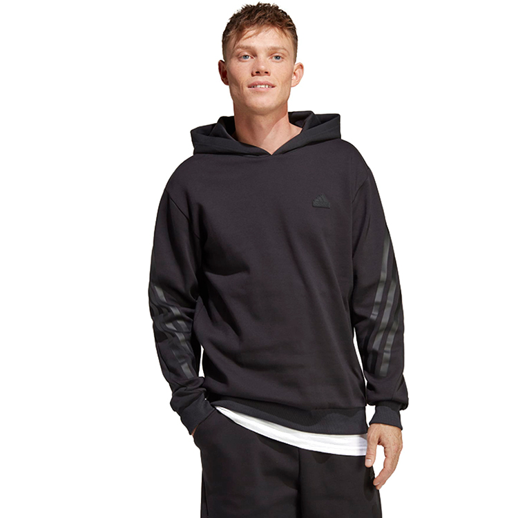 Hanorac pt bărbați Adidas M FI 3S HD 2XL Alb photo 3