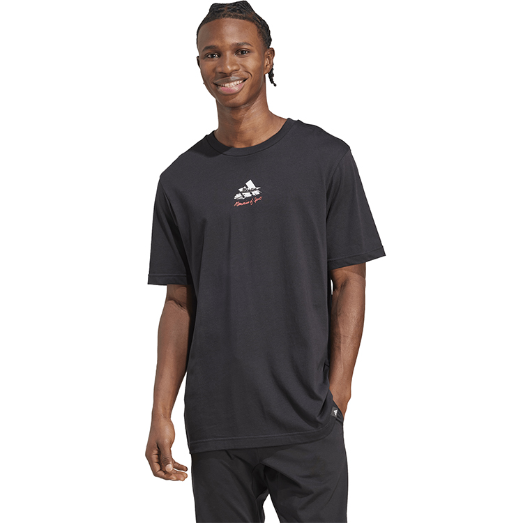 Tricou bărbătesc Adidas M GALLERY T S Negru photo 1 Tricou bărbătesc Adidas M GALLERY T S Negru photo 1