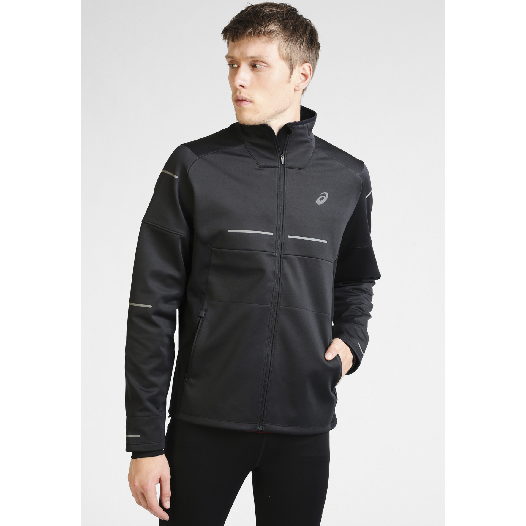 Hanorac pt bărbați Asics LITE-SHOW WINTER JACKET S Negru photo 1