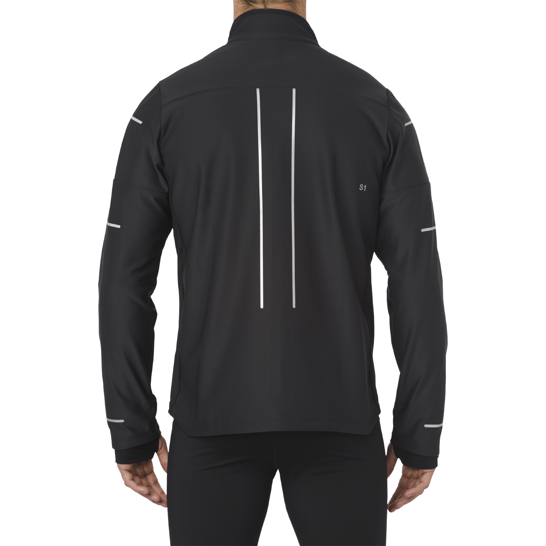 Hanorac pt bărbați Asics LITE-SHOW WINTER JACKET S Negru photo 6