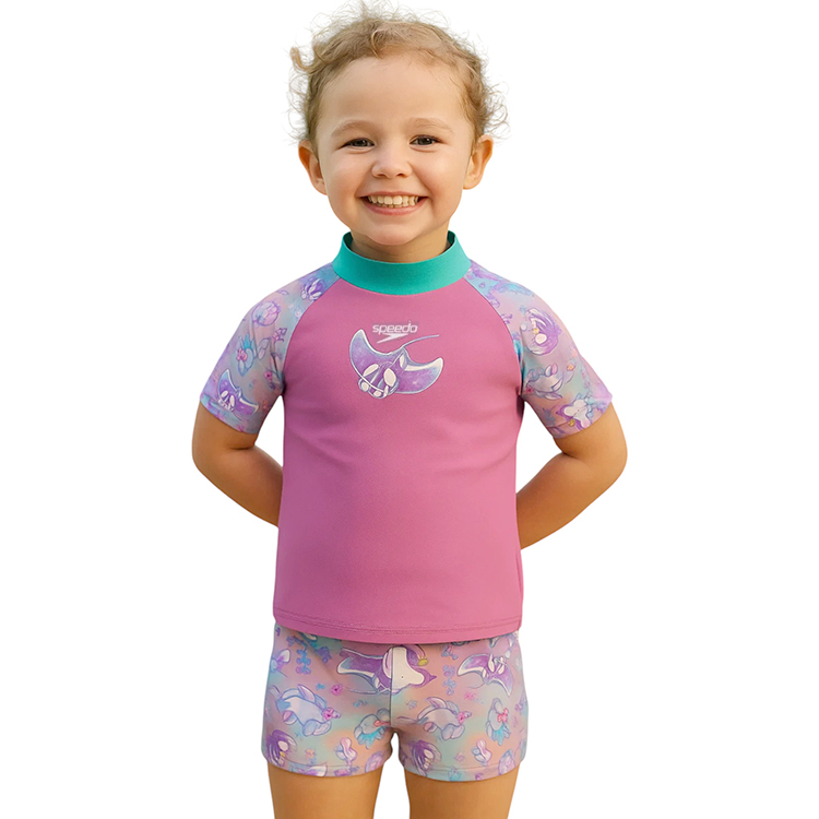 Costum de baie Speedo DIGI PT SS RASH TOP SET 2YRS Roz Femei photo 1 Costum de baie Speedo DIGI PT SS RASH TOP SET 2YRS Roz Femei photo 1