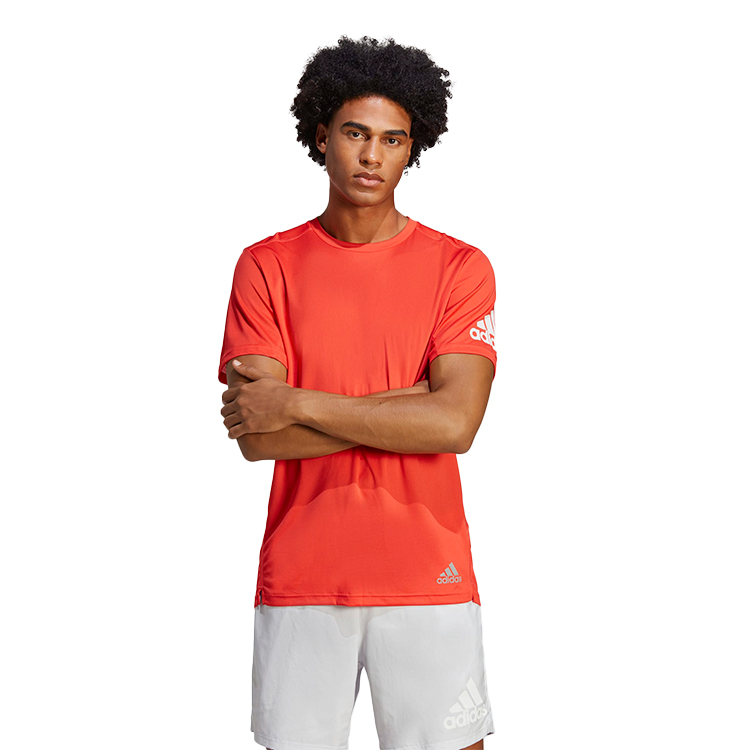 Tricou bărbătesc Adidas RUN IT TEE M 2XL Rosu photo 2