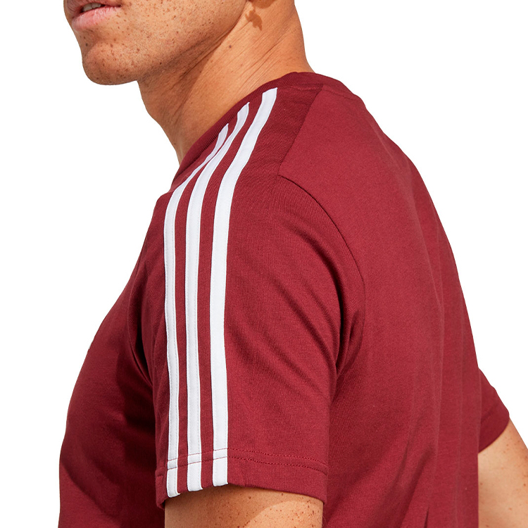 Футболка мужская Adidas M 3S SJ T 2XL Бордовый photo 2