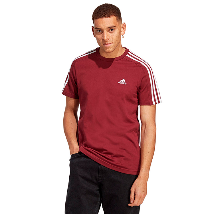 Футболка мужская Adidas M 3S SJ T 2XL Бордовый photo 3