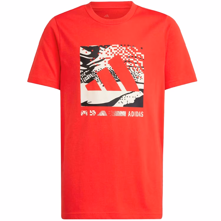 Tricou Adidas J CAMO LOGO TEE