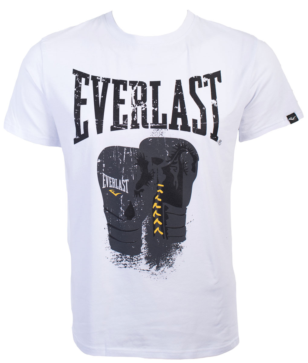 Tricou bărbătesc Everlast Logo Protex Gloves L Alb photo 1 Tricou bărbătesc Everlast Logo Protex Gloves L Alb photo 1