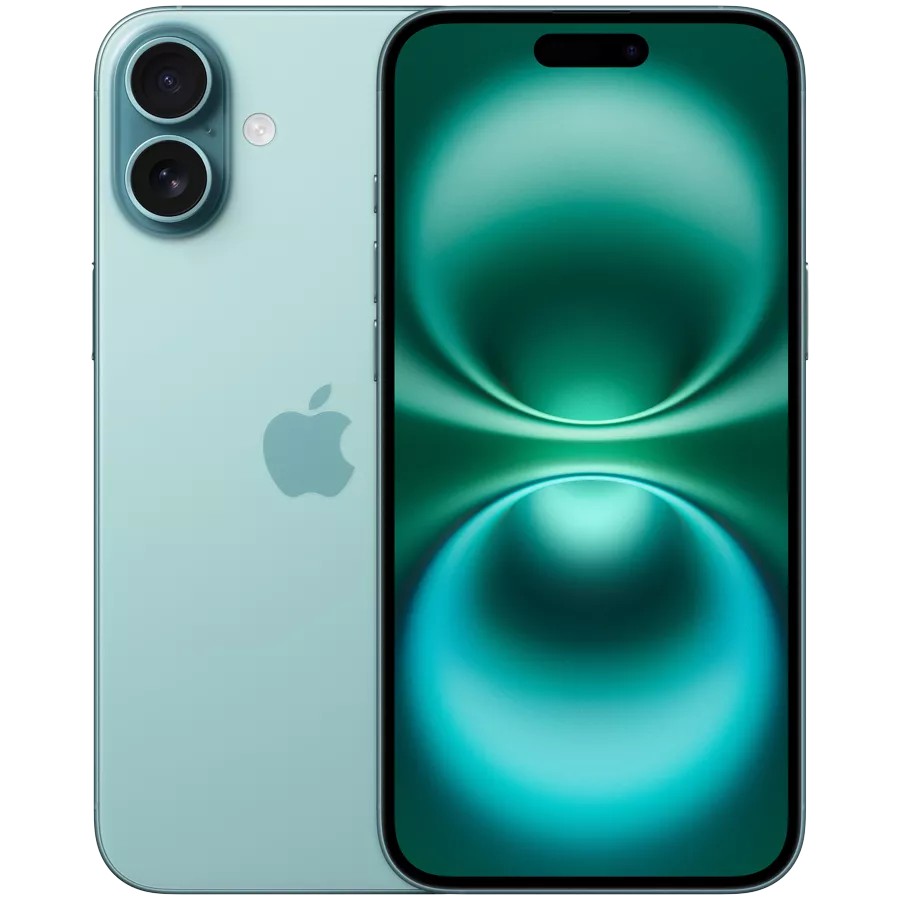 Смартфон Apple iPhone 16 Plus 128GB Teal (MXVY3ZD/A) photo 1 Смартфон Apple iPhone 16 Plus 128GB Teal (MXVY3ZD/A) photo 1