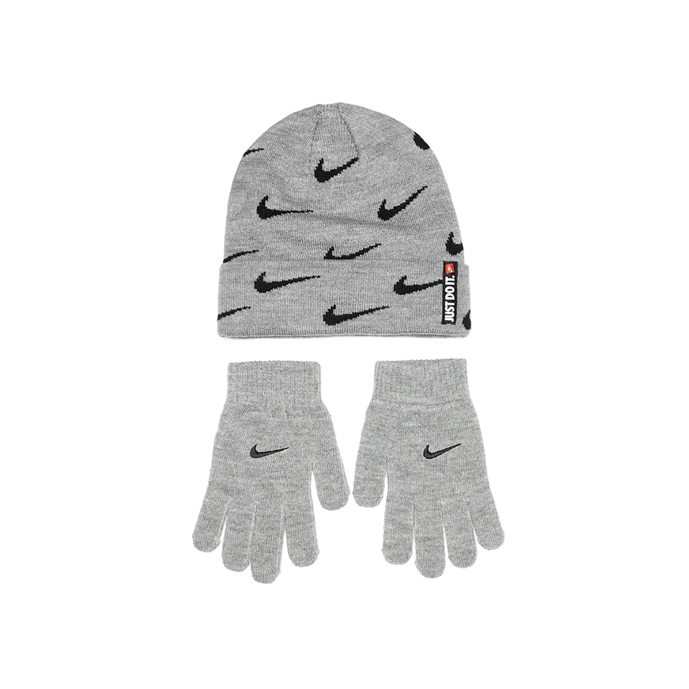 Набор шапка + перчатки Nike SWOOSH REPEAT BEANIE SET photo Набор шапка + перчатки Nike SWOOSH REPEAT BEANIE SET photo