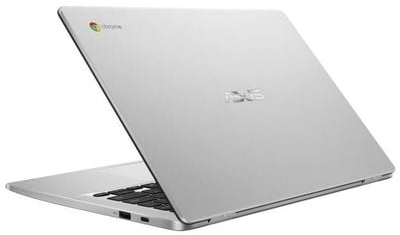Laptop Asus Personal ChromeBook C423NAEC0642 14” / 4 GB / 64 / Celeron / HD Graphics 500 / Argintiu photo 5
