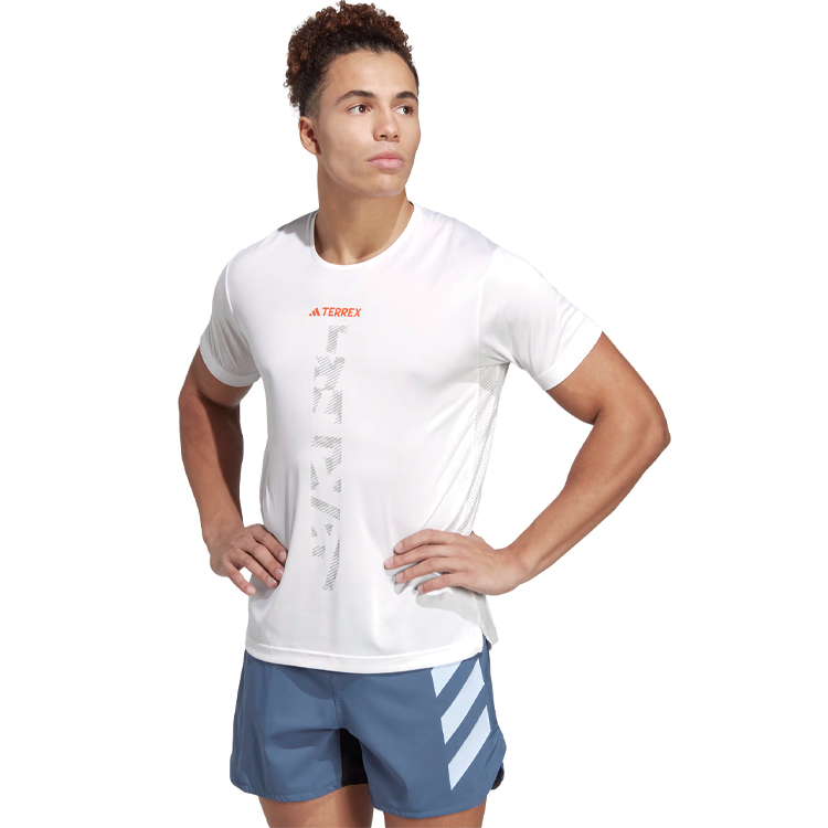 Tricou bărbătesc Adidas AGR SHIRT XXL Alb photo 2