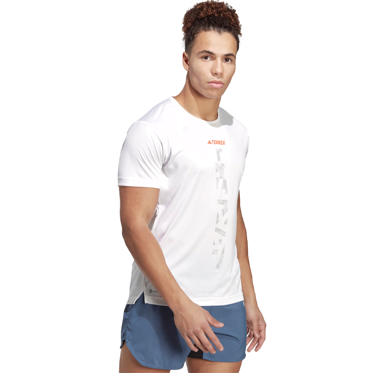 Tricou bărbătesc Adidas AGR SHIRT XXL Alb photo 4