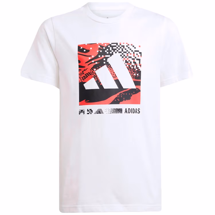 Tricou Adidas J CAMO LOGO TEE