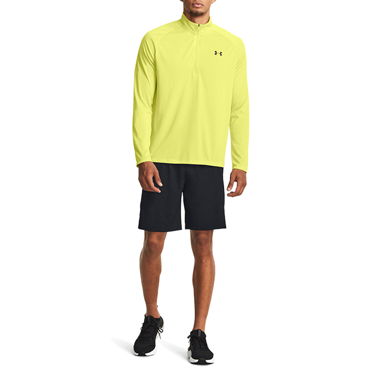 Hanorac pt bărbați Under Armour UA M TECH 2.0 1/2 ZIP L Galben photo 4