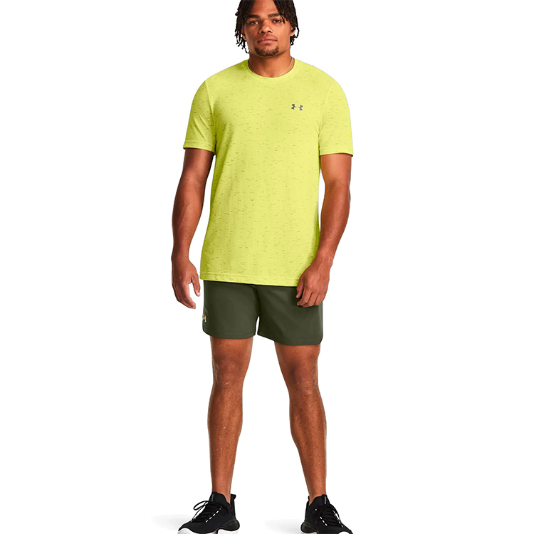 Футболка мужская Under Armour UA M SEAMLESS GRID SS S Желтый photo 4