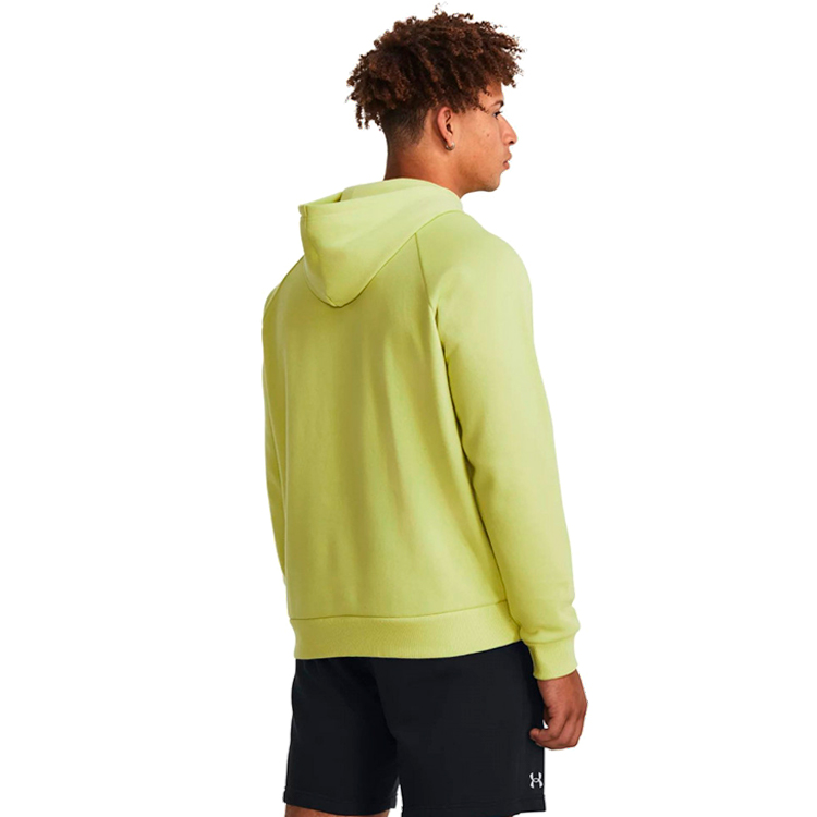 Hanorac pt bărbați Under Armour UA Rival Fleece Logo HD XL Galben photo 3