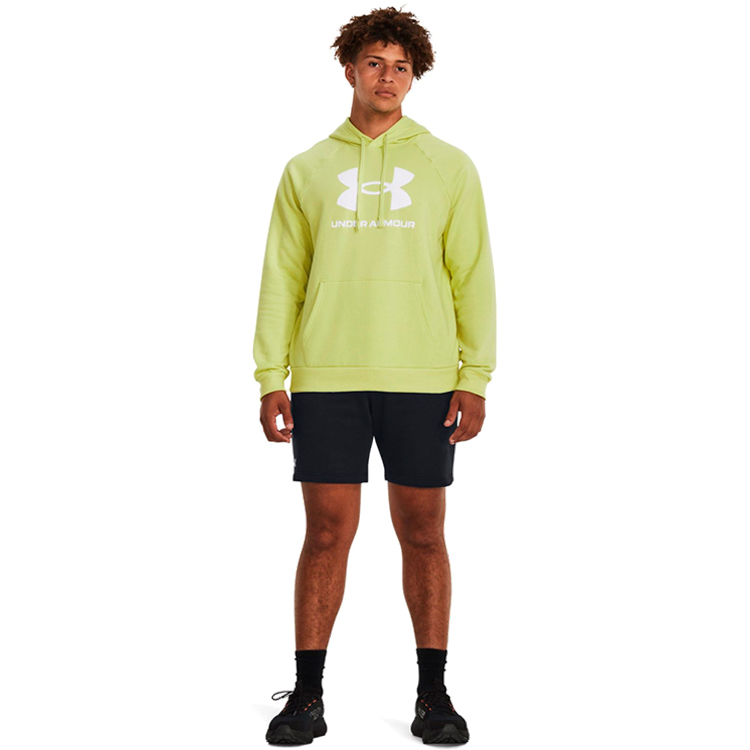 Hanorac pt bărbați Under Armour UA Rival Fleece Logo HD XL Galben photo 4