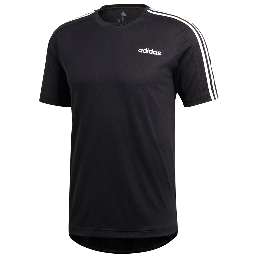 Tricou bărbătesc Adidas D2M Tee 3S S Negru photo 1 Tricou bărbătesc Adidas D2M Tee 3S S Negru photo 1
