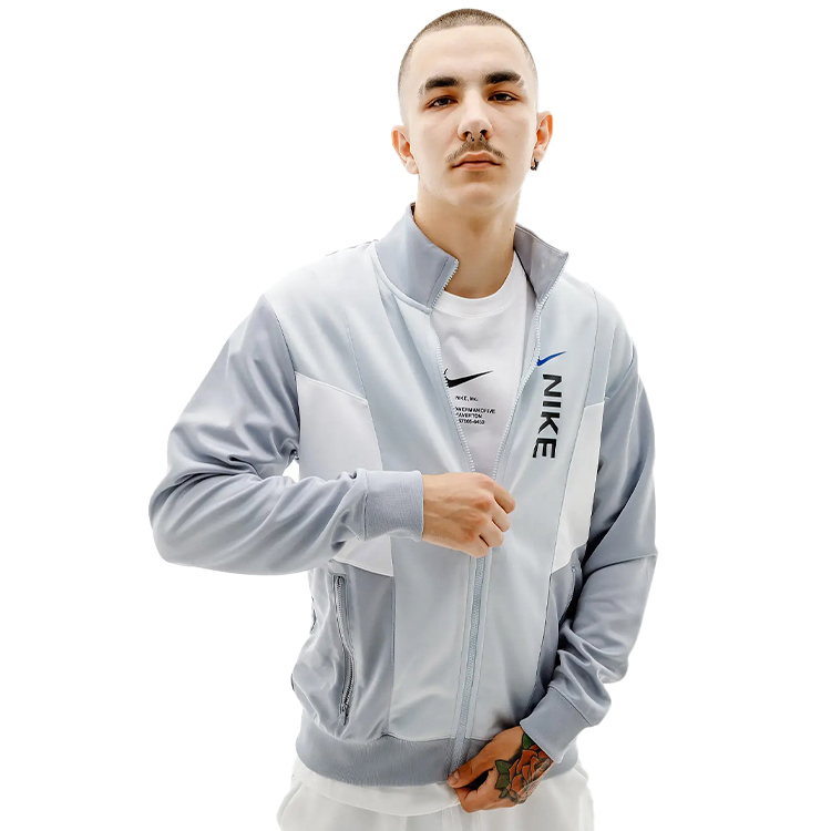 Geacă pt Barbati Nike M NSW HYBRID PK TRACKTOP S Gri photo 1