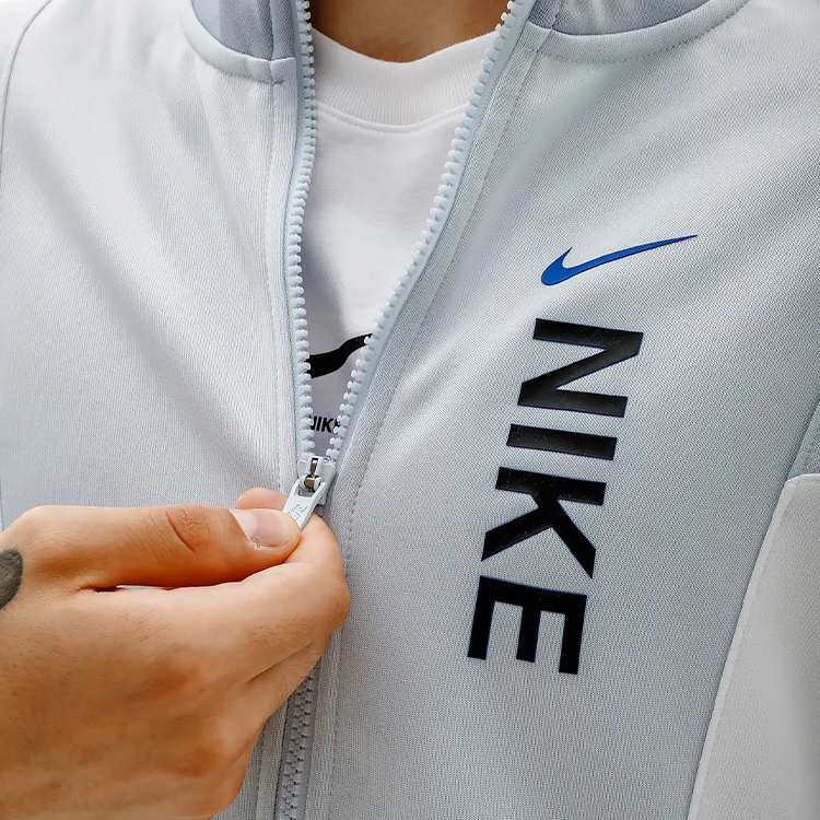 Geacă pt Barbati Nike M NSW HYBRID PK TRACKTOP S Gri photo 3