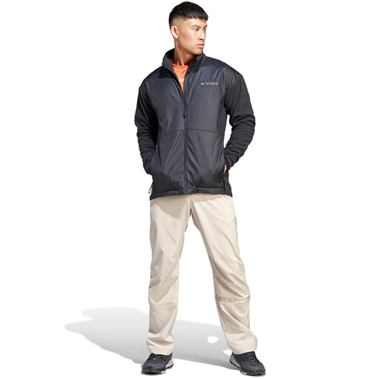 Hanorac pt bărbați Adidas MT WINDFL JKT S Negru photo 2