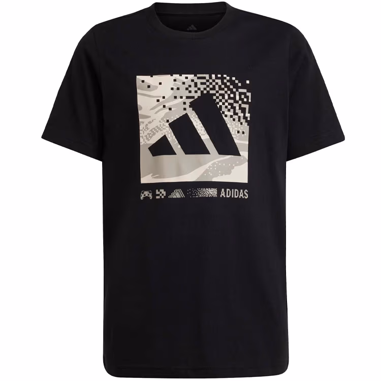 Tricou Adidas J CAMO LOGO TEE