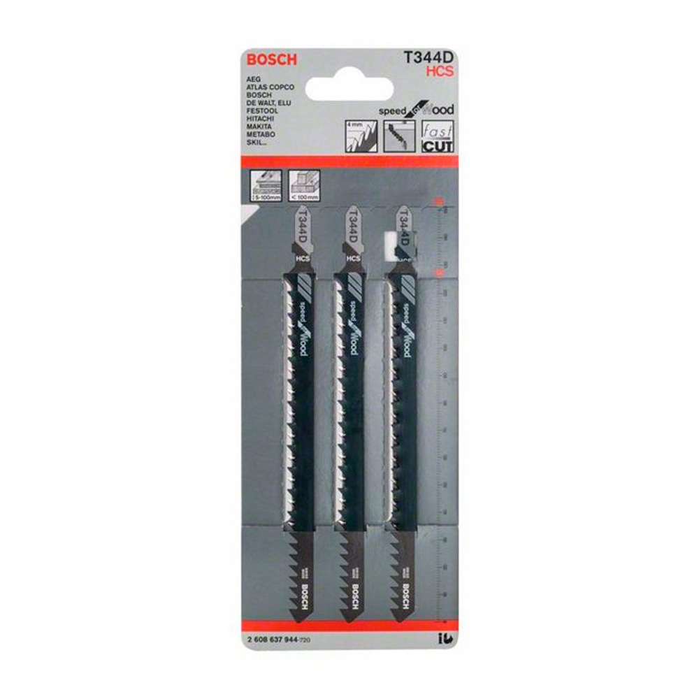 Набор пилок для лобзика Bosch 2608637944 photo 1 Набор пилок для лобзика Bosch 2608637944 photo 1