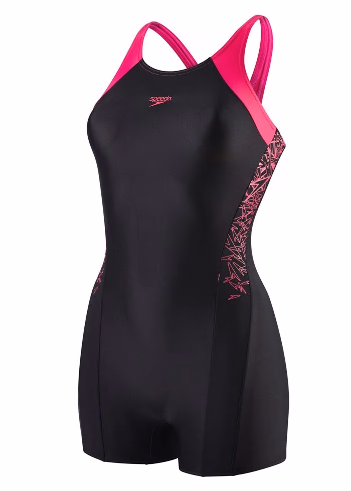 Costum de baie Speedo BOOM SPL LSUT JF BLACK/PINK