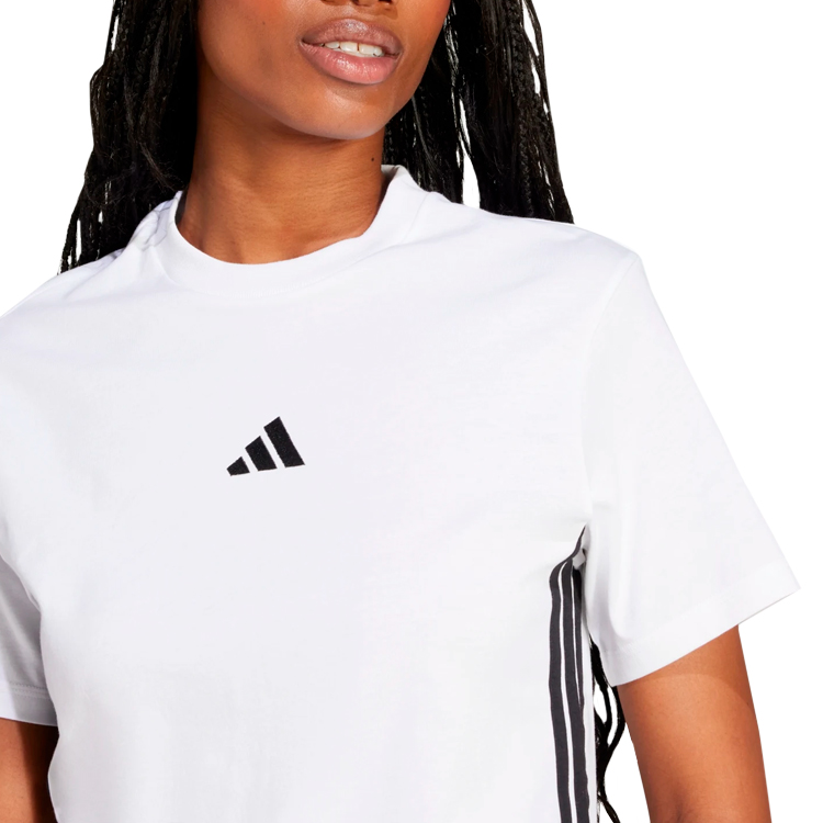 Tricou Adidas W 3S SJ T XXS Alb Femei photo 4