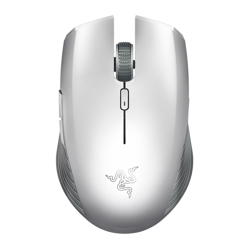 RAZER Atheris Mercury / Wireless Mobile Ambidextrous Gaming Mouse, 7200dpi, 5 programmable buttons, Optical sensor, Dual 2.4GHz Wireless / Bluet photo 1