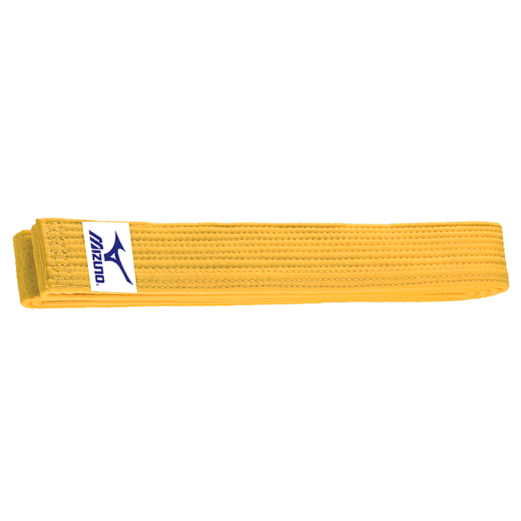 Пояс дзюдо Mizuno Obi yellow PK(U) photo Пояс дзюдо Mizuno Obi yellow PK(U) photo