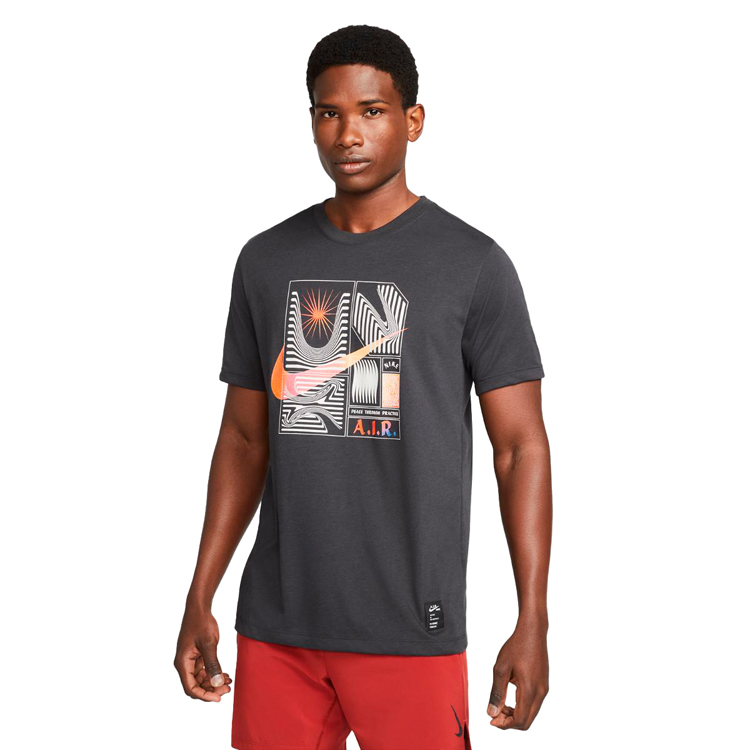Tricou bărbătesc Nike M NK DF TEE DB YOGA S Gri photo 1 Tricou bărbătesc Nike M NK DF TEE DB YOGA S Gri photo 1
