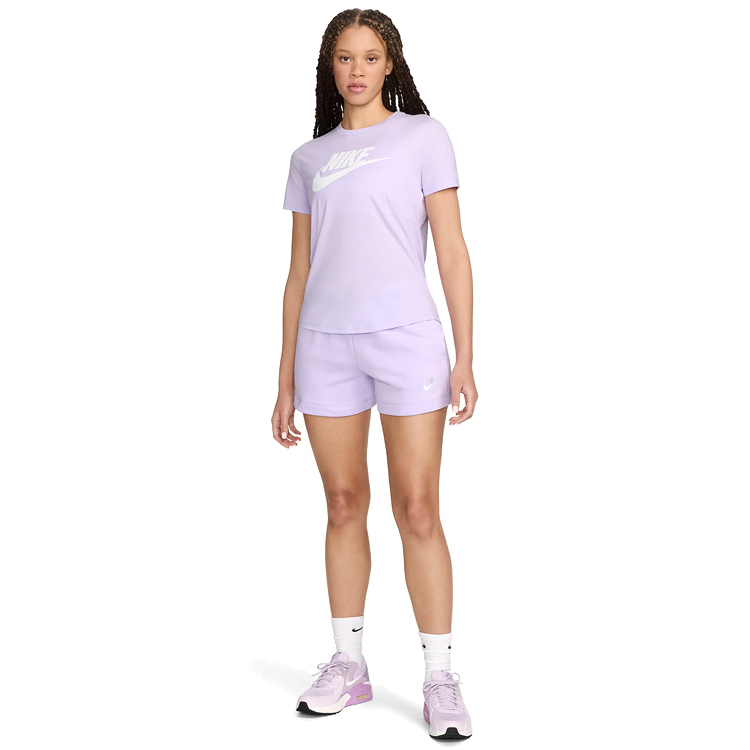 Tricou Nike W NSW FLC PANT GLS S Violet Femei photo 2