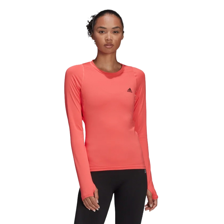 Tricou Adidas RN FAST LS / Femei / XS / Portocaliu photo 2