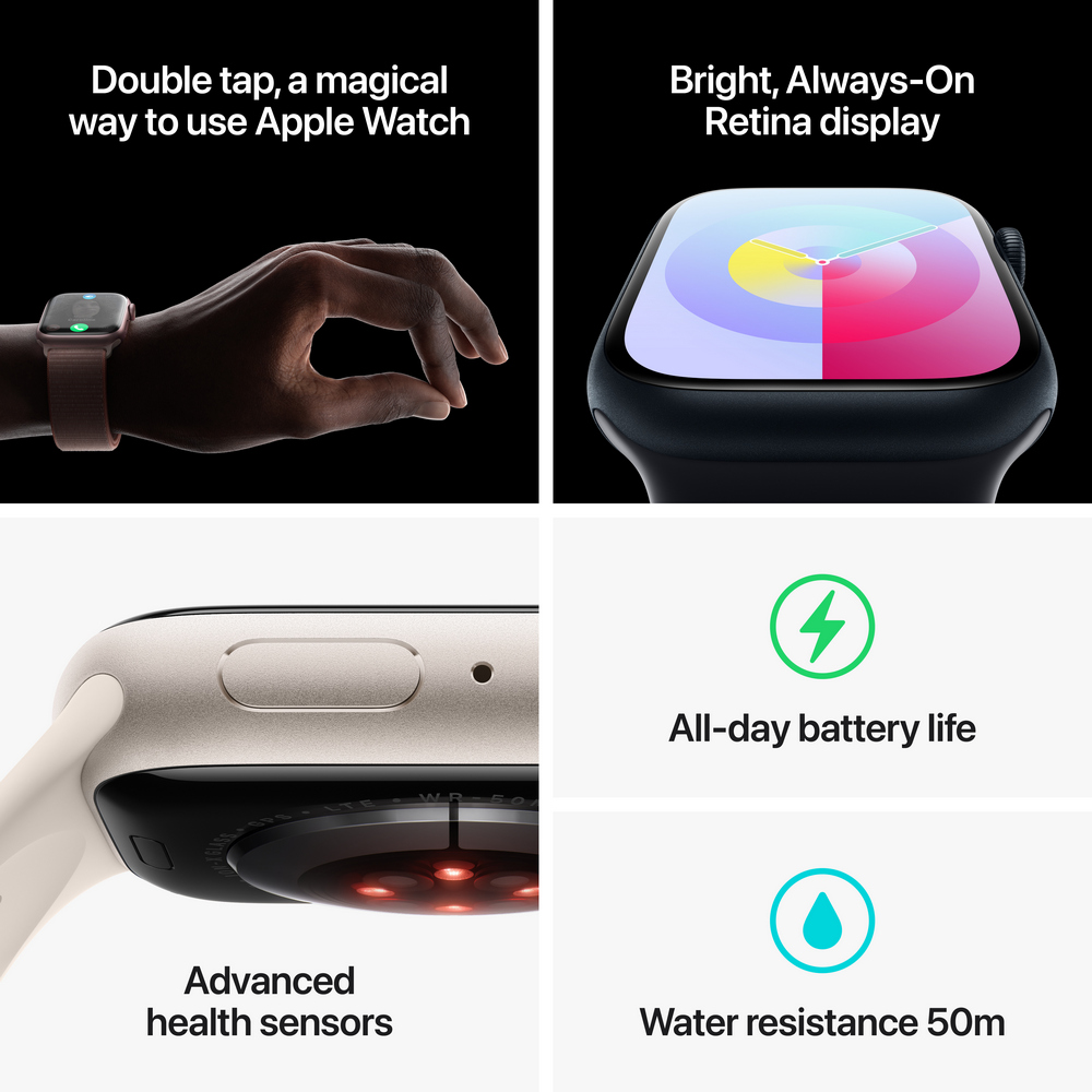 Smart watch Apple Watch Series 9 45mm Gold 1.9 photo 4