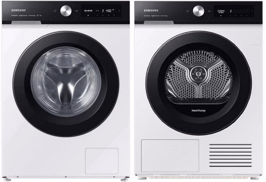 Комплект из двух приборов Samsung WW11BB534DAES7+DV90BB5245, 