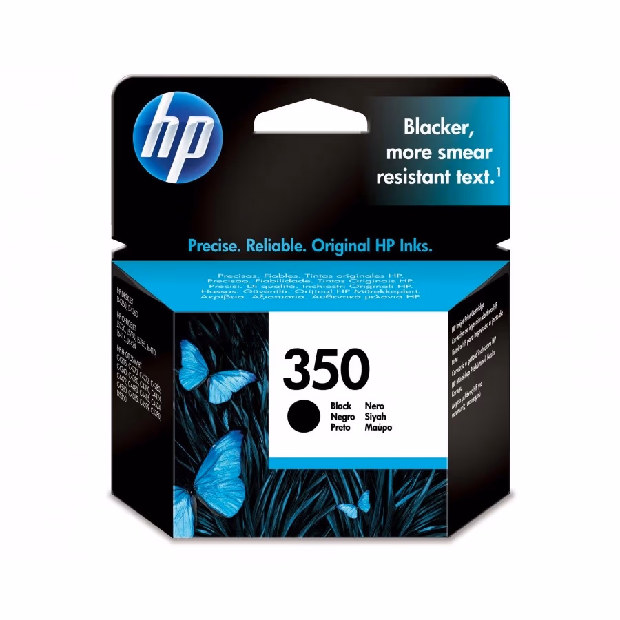 HP №350 Black Ink Cartridge 4.5ml