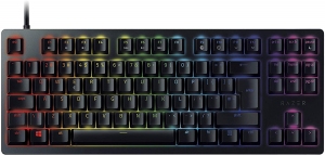 RAZER Huntsman Tournament Edition Gaming Keyboard, Linear Optical Switches Red, Doubleshot PBT Keycaps, Onboard Memory - Ru Layout thumbnav 1