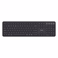 Tastatura wireless Multi-device Trust  Vaiya  Black