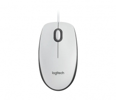 Mouse Optic Logitech M100, White thumbnav 1